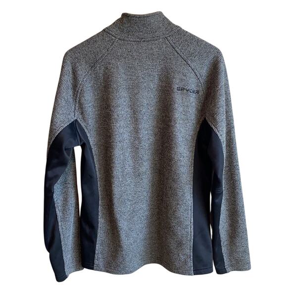 Spyder Men's Outbound Fleece-Jacket M Grey/black - Picture 10 of 13